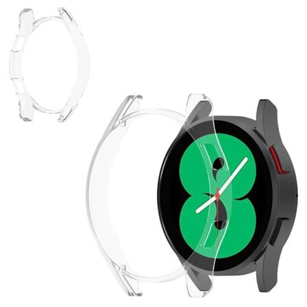 Samsung Galaxy Watch 4 (40mm) simpelt cover - Gennemsigtig Hvid White