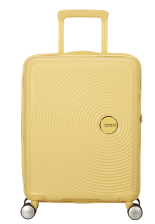 American Tourister Soundbox expanderbar kabinväska 55 cm Resväskor Unisex Gul
