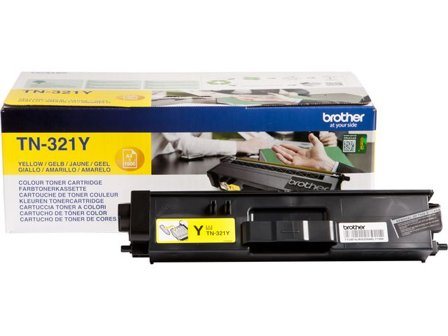 Brother Toner TN-321Y, gul - Lyreco - Toner och bläck - Tonerkassetter - Toner Brother