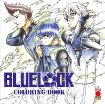 Blue lock. Coloring book
