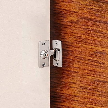 304 rustfrit stål 90 graders vinkelspænde krog låsekrog