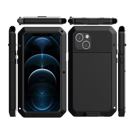 HEAVY DUTY Kraftfuld 360-Aluminiums Skal - iPhone 13