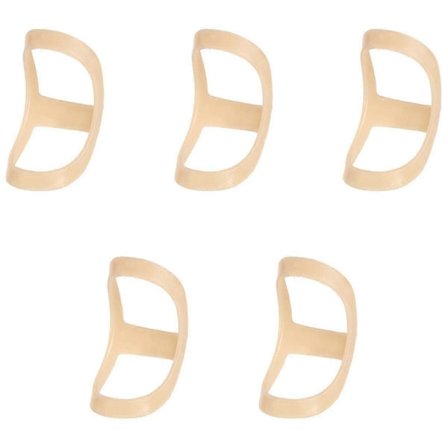 E Oval Fingerstag, Fingerspjälla, Stöd och Skydd för Artrit, Fingerstabilisatorstag - Storlekar 5, 6, 7, 8, 9