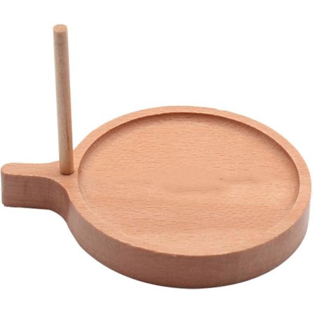 Smykkeskrin Holder Hæklegarn Trådrullespole Bakke Træperler Fingerstativ Spole Kegle Perler Perleorganisator Bor Fremstillingsplade Værktøj