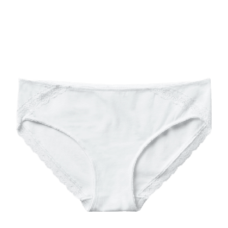 Å WOMAN Bomullstrosa i slipmodell MONA Trosor Dam Vit L