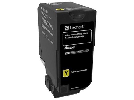 LEXMARK gul - original - tonerpatron - LRP
