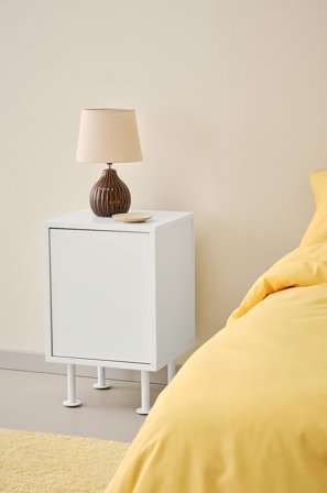 Jotex - Nattbord Hvit - KIPP - Kjøp Nattbord hos Jotex