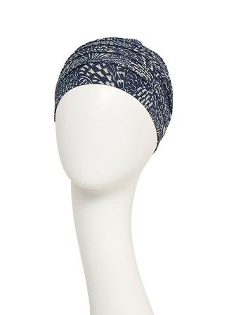 House of Christine Headwear HocYoga Turban Floating Navy, Tøj & Bolig, Hovedbeklædning, Turbans