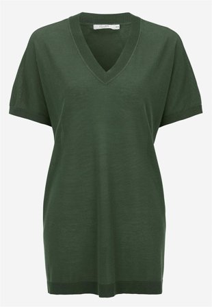 Cellbes of Sweden - Finstickad Premium tunika - khakigrön - för damer - 46/48