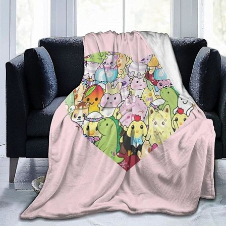 Søt Moriah Elizabeth Hjerte Ultramyk Mikrofleece Teppe Hjemmedekor Kast Lett Kompatibel Med Sofa Seng -o183 -ES