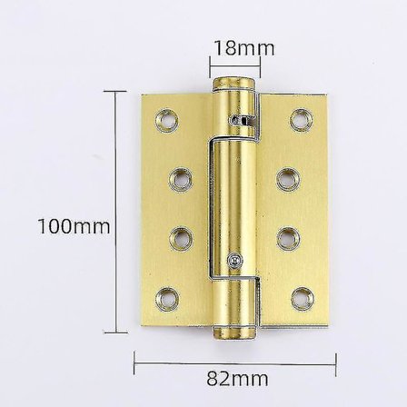 Fjederhængsel Usynlig dør Selvlukkende bufferdæmpende hængsel Automatisk dørlukker Skjult dør