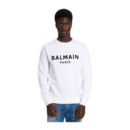 Balmain Sweatshirts Hvid, Herre