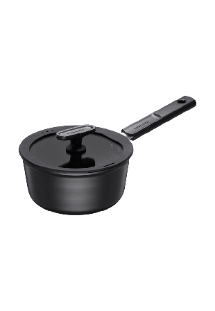 Fiskars Kastrull Hard Face 1,8 L med lock Grytor Svart