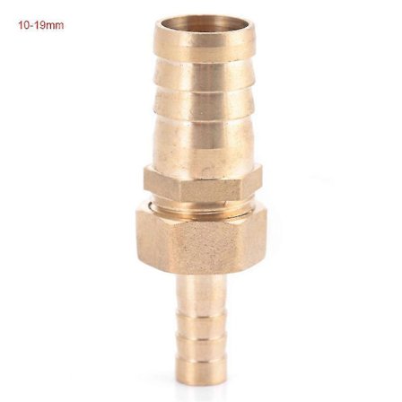 Messing 10mm-19mm Slange Studs Hale Reducer Stik