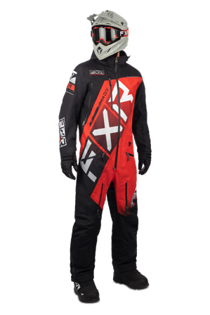 Heldragt FXR CX F.A.S.T. Insulated Sort/Rød L