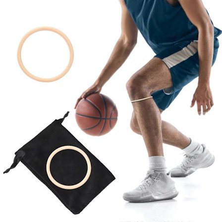 Tynn Patellastropp, Basketball Knestropp, Patella Knestropp Gummibånd Knebeskytter Elastisk Fiksert Beskyttelsesstropp