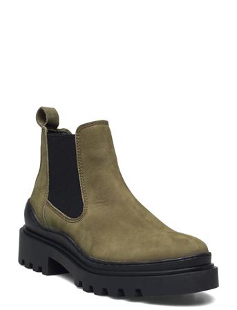 Woms Boots Shoes Chelsea Boots Grønn Tamaris