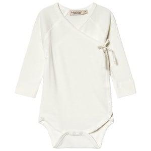 Kids - MarMar Copenhagen Cream Belita Wrap Body 62 cm - All in ones - 62 cm - White
