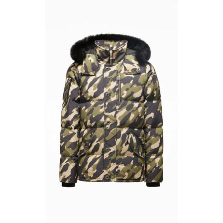 Moose Knuckles, 3Q Down Jacket Zielony, Mężczyzna, Rozmiar: S