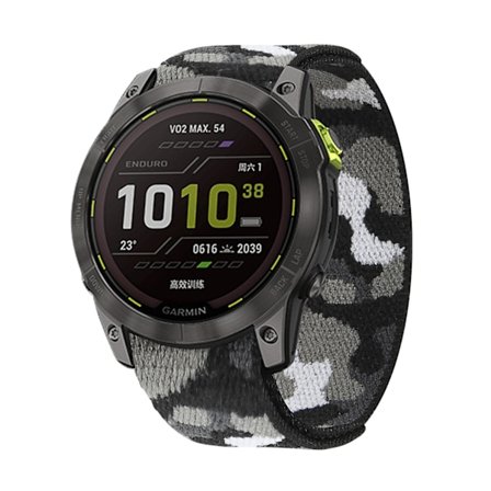Nylon urrem til Garmin Fenix 7X/7/6/5 MultiColor 26 mm