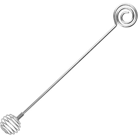 Kafferörsstav i rostfritt stål, cocktaildrinkrör, omrörningsbar långt handtag, praktiskt rostfritt stål