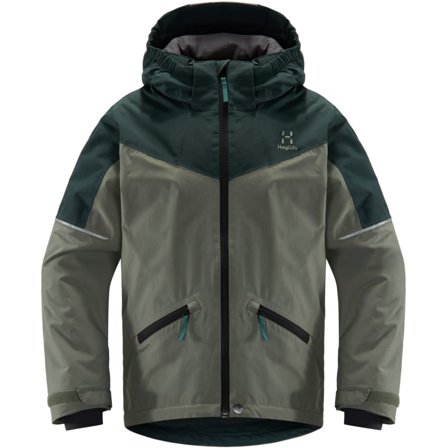 Haglöfs Niva Insulated Jacket Junior Children lined ski jackets Red 158