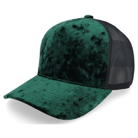 Equip - Grön trucker Keps - Velvet Green/Black Trucker @ Hatstore