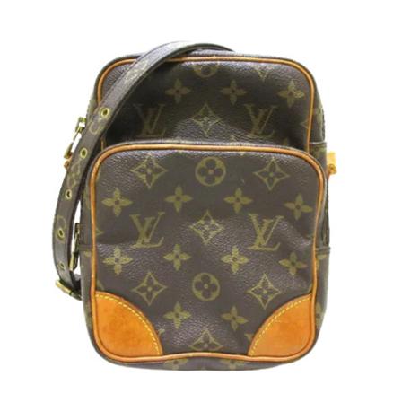 Louis Vuitton Vintage Pre-owned Canvas louis-vuitton-Tass , Bruin , Dames , Maat: ONE Size Vintage Tassen