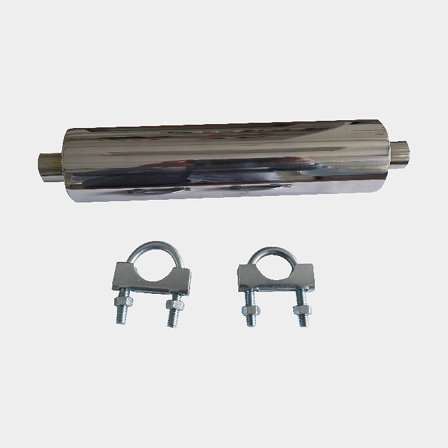 Silenciador para aquecedor a diesel, Ø24 mm, compatível com 2kW & 4kW