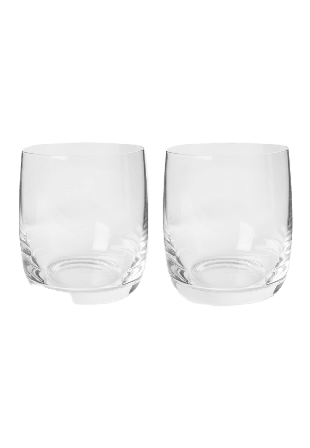 Chateau BONLION Tumblerglas kristall BELLE 25 cl, 2-pack Dricksglas Transparant ONESIZE