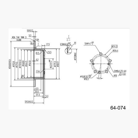Biltema - BREMSESKIVE