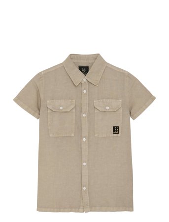 Indian Blue Jeans | Shirt Short Sleeve Linen Look | 128