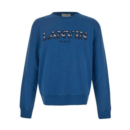 Lanvin, Sweatshirt Blauw, Heren, Maat:M