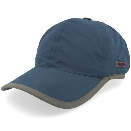 Stetson - Azul unconstructed Gorra - Baseball Cap Outdoor Blue With Olive Dad Cap @ Hatstore