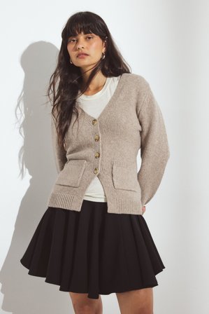 NA-KD Volumen Minirock mit niedriger Taille - Miniröcke - Schwarz - EU 42