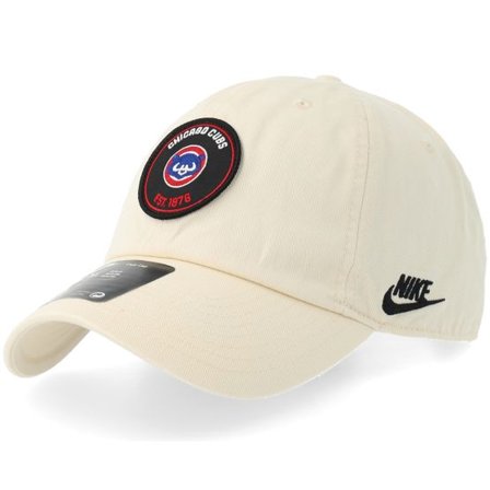 Nike MLB - MLB Beige unconstructed Keps - Chicago Cubs Club Natural Dad Cap @ Hatstore