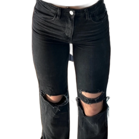 Svarta jeans
