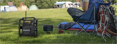 Sangean U-5 DBT Black Ultra Rugged Digital Tuning Receiver