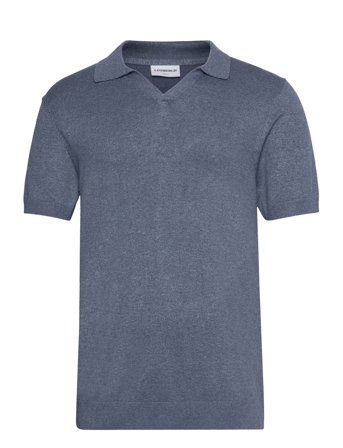 Lindbergh | Ecovero S/S V-Neck Polo | L