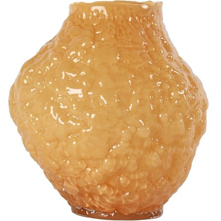 Byon Corallo vase 26 cm, gul