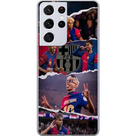 Kompatibel Mobilcover til Samsung Samsung Galaxy S21 Ultra 5G Yamal Fodboldspiller Barcelona