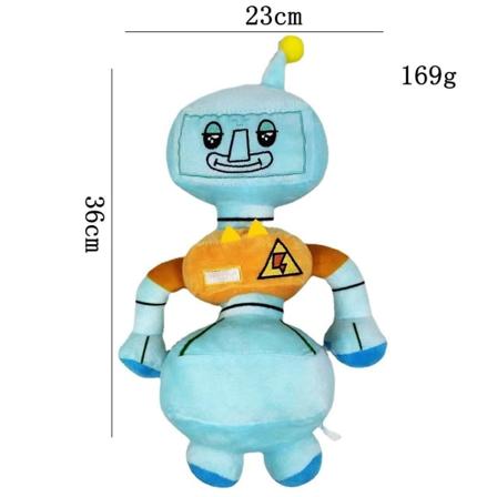 3st Lanky-box Pyjamas Maskerad Man Mjuk plysch Tecknad Robot Plysch Söt Boxy Foxy Rocky Uppstoppad Kudde Docka Härlig barnpresent 2