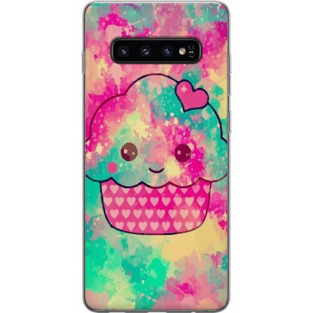 Kompatibelt Mobilskal till Samsung Samsung Galaxy S10 Cupcake