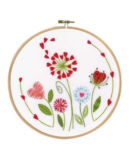 Broderipakke Flexibilde Blomster - Vervaco