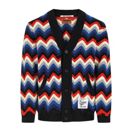 Missoni, Knitwear Czarny, Mężczyzna, Rozmiar: M