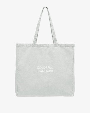 Organic Cotton Tote Bag - Faded Grey - Male - One Size