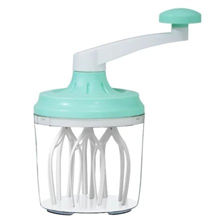 Håndsveivet visp for husholdningsbaking krem egg mel mikser eggvisp kjøkkenverktøy