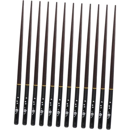 Syömäpuikot Japanilaiset Uudelleenkäytettävät Puusyömäpuikkosetit Kirsikka Keittiöön