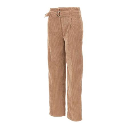 Liu Jo Straight Broek , Beige , Dames , Maat: L