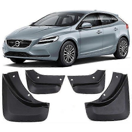 Ekte Komplett Sett Sprutbeskyttere Mud Flaps Skjerm For 2012-2024 Volvo V40
